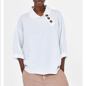 White Zara Top